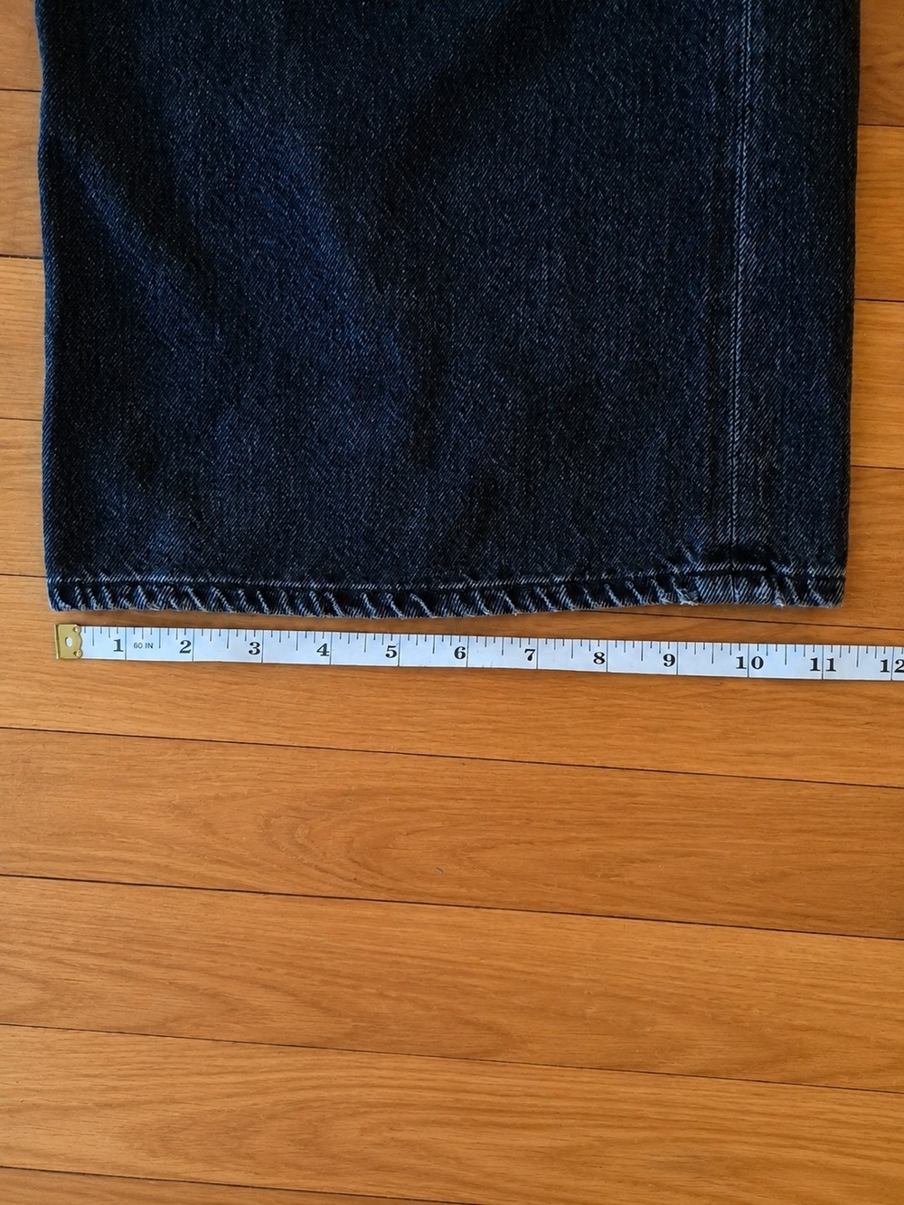AGOLDE Cargo Jeans Washed Black Wide Leg Women’s Size 28; - Picture 9 of 9